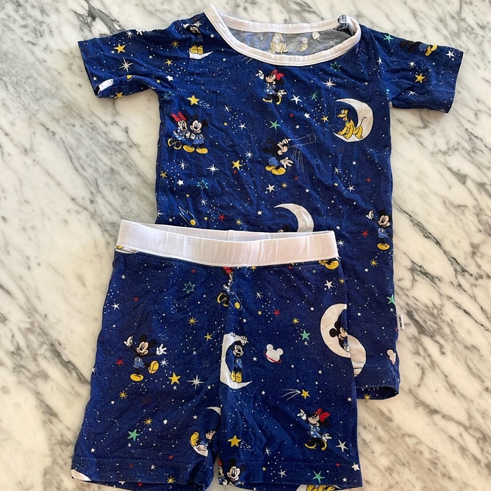 Little Sleepies Mickey & Friends 2 Piece Pajama Set